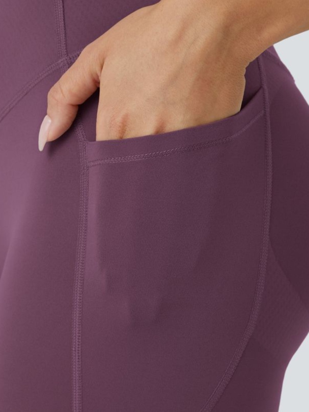 NWT Halara UltraSculpt Pocket Leggings Plum Purple Small - Picture 13 of 13
